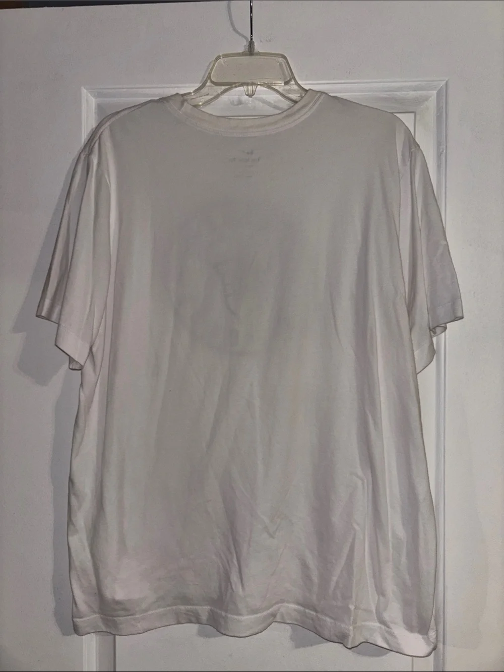 Nike White Lacrosse Graphic Short Sleeve Tee